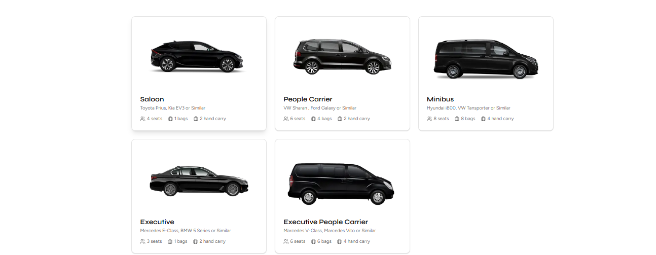 Luxury Chauffeur & Private Hire Booking Platform image 4